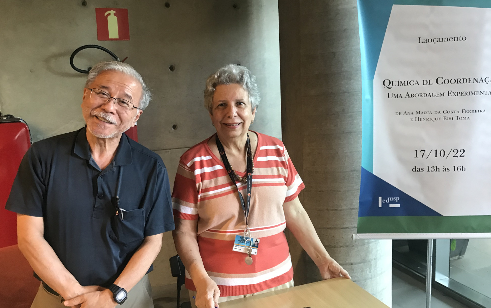 Henrique Eisi Toma e Ana Maria da Costa Ferreira