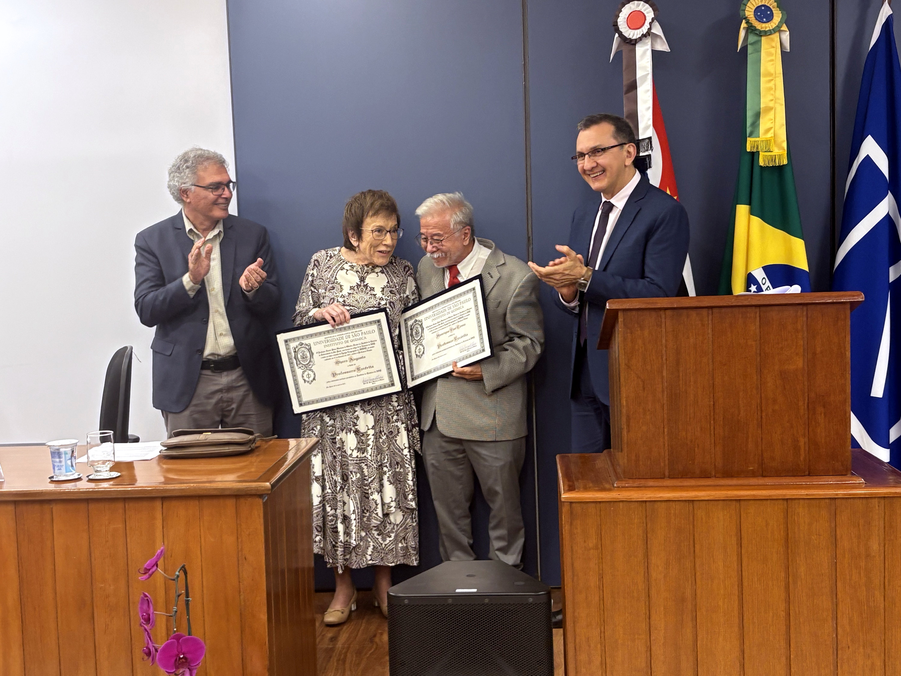 Professors: Shaker Chuck Farah, Ohara Augusto, Henrique Eisi Toma, Pedro Vitoriano de Oliveira